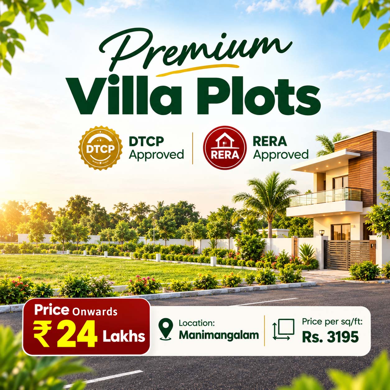 Premium Residential Plots in Sriperumbudur, Chennai - Professors Township