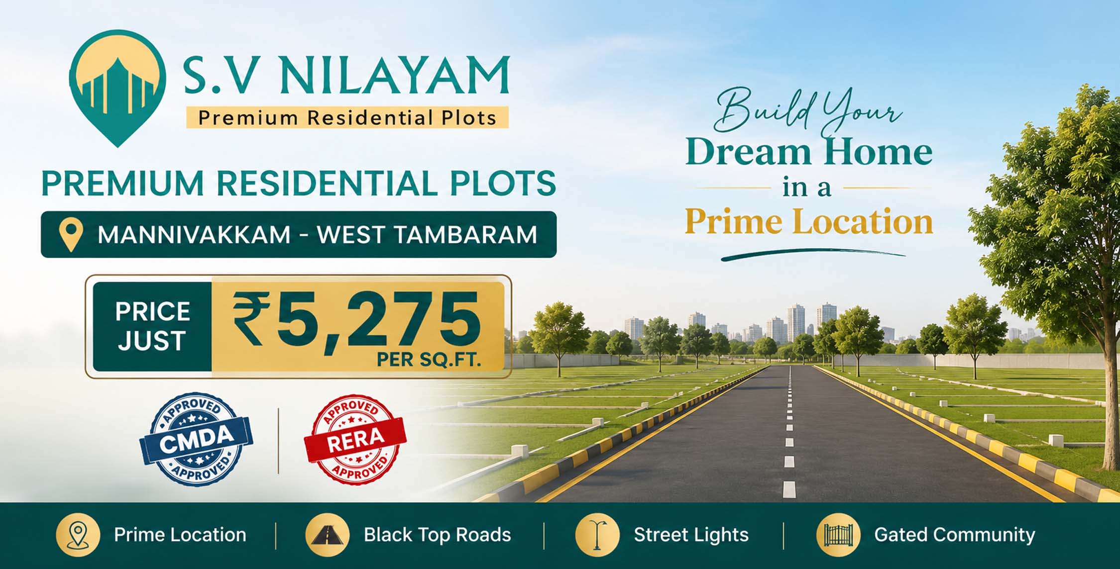 Premium Residential Plots in Mannivakkam, Chennai