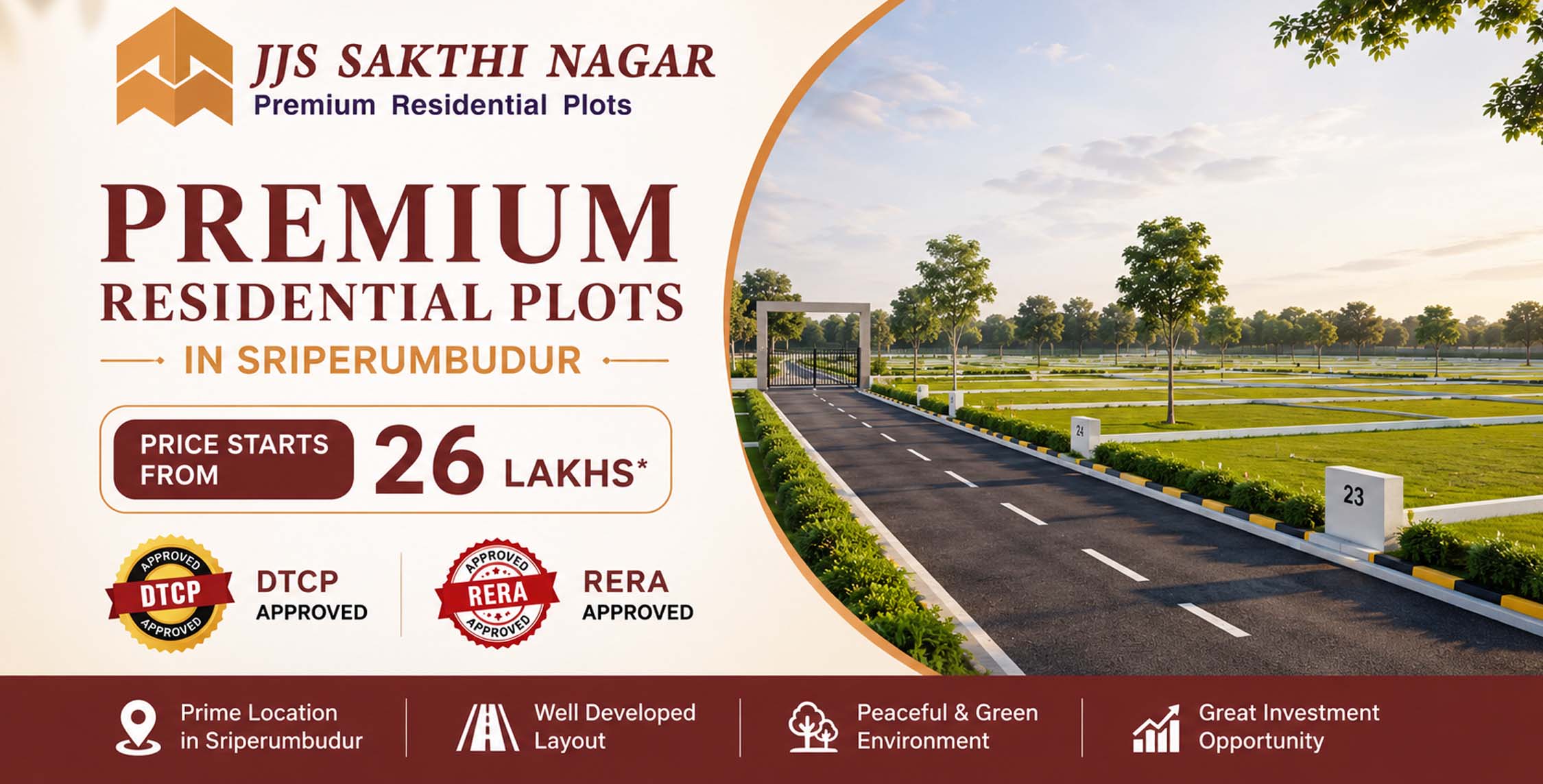 Premium Residential Plots in Sriperumbudur, Chennai